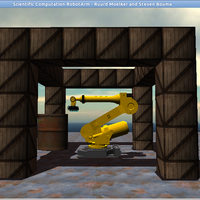 Complicated scene for path traversal.