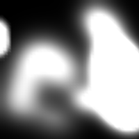 Image of water density on the canvas.